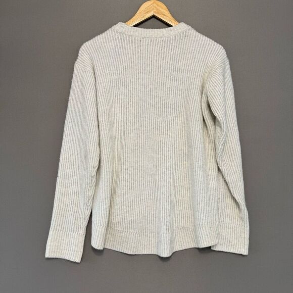 Calvin Klein Jeans Women’s Ribbed Sweater Size Large Round Neck Knit Style - Picture 5 of 11